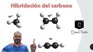 Hibridación del carbono  QuimiDoctor [upl. by Ahtan436]