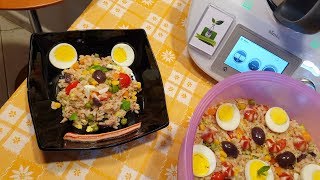 Insalata di riso per bimby TM6 TM5 TM31 [upl. by Lyssa670]