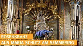 Rosenkranzgebet und Heilige Messe aus Maria Schutz am Semmering  12112024 [upl. by Allebara]