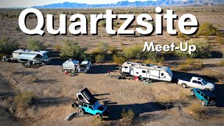 2022 QUARTZSITE RV SHOW amp CAMPING [upl. by Vanhomrigh]