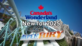 AlpenFury POV New for 2025 at CanadasWonderlandNews rollercoaster canada canadaswonderland 🇨🇦 [upl. by Aneelak]