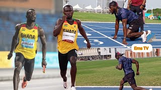 Wowwatch how Azamati Paul Amoah and others preparing to win 100m gold medals for Ghana [upl. by Lennahs]