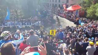 Tour of Flanders  Ronde van Vlaanderen muur Geraardsbergen [upl. by Cosma]