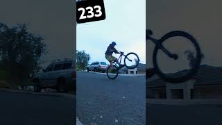 Yr 2 day 233 manual Monday mountainbiketricks bicycle bike mtbshorts [upl. by Monda]