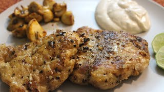 Burnt garlic lemon pepper fish recipe [upl. by Annavas124]