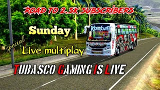 Bussid live multiplay  sunday special കേറി വാടാ മക്കളേ [upl. by Ettenhoj252]