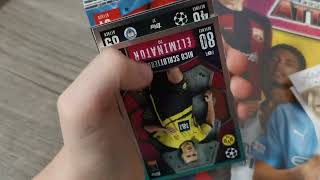 MATCH ATTAX BOOSTER tin asmr football booster update [upl. by Octavie]