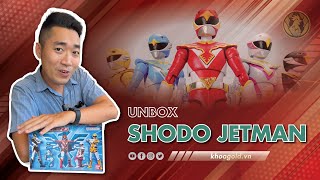 Review Shodo Super Choujin Sentai Jetman  Bandai Namco khoagold review supersentaiseries [upl. by Ahsytal]