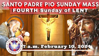 SUNDAY MASS TODAY LIVE at Santo Padre Pio National Shrine  Batangas 10 Mar 2024 7am [upl. by Kera]