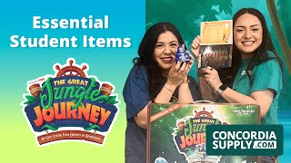 The Great Jungle Journey VBS 2024 Essential Student Items [upl. by Tormoria]