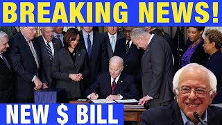 Passed FINALLY BIDEN SIGNS BILL Social Security Increases  95B Aid Bill  NEW AID PACKAGE [upl. by Boccaj]