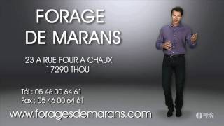 FORAGE DE MARANS  entreprise de forage eau géothermique 17 [upl. by Selina]