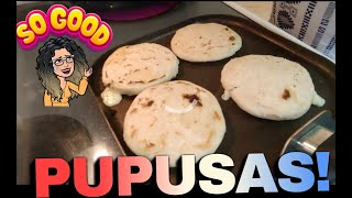 How to make Salvadoran pupusas for beginners Easy Como hacer pupusas para principiantes facilito [upl. by Osicran942]