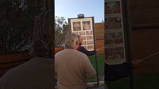 Getting ready to enter Sistine chapel Vatican City Italy [upl. by Yarvis]