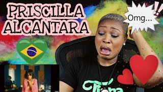 NEW ARTIST PRISCILLA ALCANTARA  GIRASSOL RNB VERSION 🇧🇷 REACTION [upl. by Maritsa]