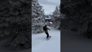 Winter Wonderland ❤️‍🔥 snowboarding snowboard wintersport winter mountains [upl. by Sirois]