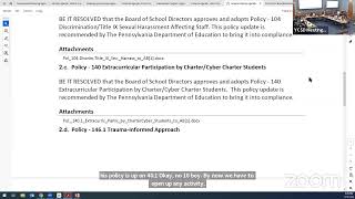 February 2024 Special Board MeetingCommittee Meeting of the York City School District [upl. by Edrick]