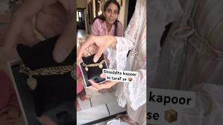 Parcel me gold ka sunke Itna Ghamasan ho gya🫢  Is PALMONAS real gold in India shorts unboxing [upl. by Idolla230]