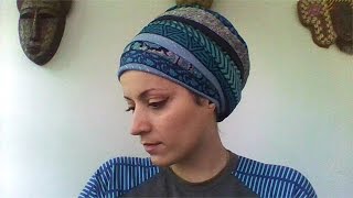 Rachels Sari Tutorial  How to Fake an Extra Long Israeli Scarf [upl. by Wojcik]