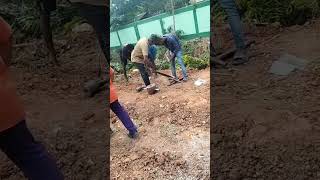 Soil sample collection pit depth geotech [upl. by Gatian]