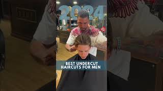 Best Undercut Haircuts for Men 2024 Disconnected Undercut haircut menstyle barber [upl. by Tewell]