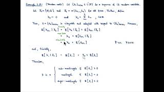 Mathematical Finance L 51 Martingales in discrete time [upl. by Anahsek]