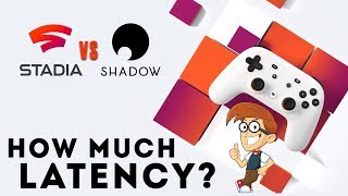 Google Stadia  Latency Demonstrations plus how does it compare to Shadow [upl. by Tilagram324]