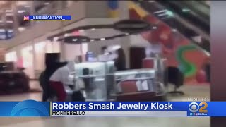 Montebello Mall Remains Closed After SmashAndGrab Robbery [upl. by Pulchi]