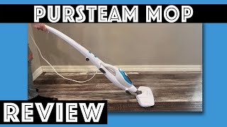 PurSteam Steam Mop Cleaner Review [upl. by Eizzil]