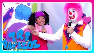 El Juego del Cerillo Challenge  Tripayasos  Video Para Niños [upl. by Manella]