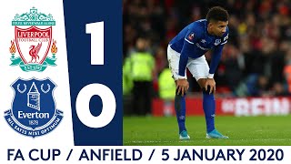 FA CUP HIGHLIGHTS LIVERPOOL 10 EVERTON [upl. by Jessi]