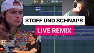 Wir haben einen Song im Livestream gemacht Stoff und Schnaps Remix [upl. by Ahseniuq211]