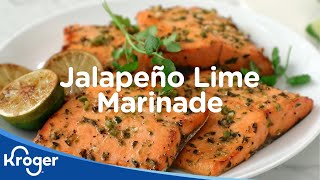 FoodSaver Jalapeno Lime Marinade  Kroger Recipes  Kroger [upl. by Tower]