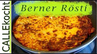 Berner Rösti lecker mit Speck gebraten Einfaches Rezept von Oma [upl. by Mobley178]