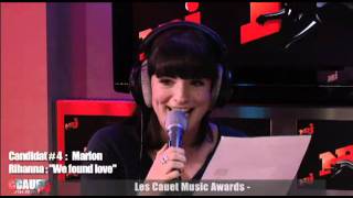 Cauet music awards  Marion  CCauet sur NRJ [upl. by Ronna597]