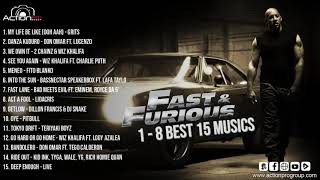 Fast amp Furious 1 8 Top 15 Best Music fast and furious film 720p [upl. by Annaig]