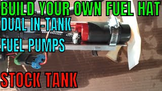 How to Build Your Own Fuel Hat Foxbody Mustang Dual InTank [upl. by Lorimer]