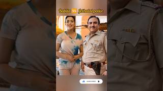 Taarak Mehta ka ooltah chashma  Babita🆚Jethalal police unseen image tmkoc new trending shorts [upl. by Asilla]