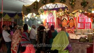 Devotees performing puja at Naina Devi Temple  Uttarakhand [upl. by Lauralee342]