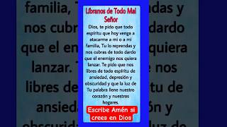 Dios líbranos del mal dios jesus diosesbueno amen fe amor frases oraciones jesuschrist [upl. by Nuhsyar200]