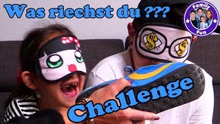 WAS RIECHST DU CHALLENGE  Geschwister Battle  Family Fun [upl. by Nahoj]