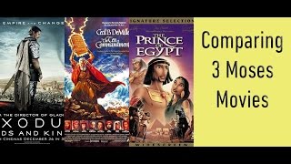 Comparing 3 Moses Movies [upl. by Wiese309]