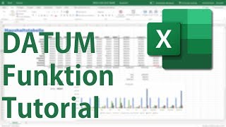 Datumsfunktion Excel Online  Tutorial HeuteFunktion amp TageFunktion [upl. by Ashlan]