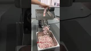 Meat grinder processes frozen meatA meat grinder manufacturer from China Welcome to contact me [upl. by Amrita664]