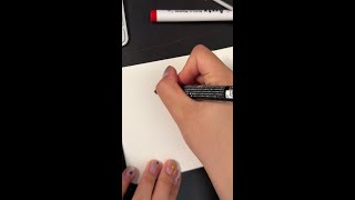 Immersive Painting✍️  Acrylic marker stick figure Series of painting as soon as you learn [upl. by Aerised665]