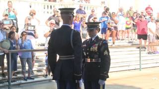 Changing of the Guard at the Tomb of the Unknowns at Arlington National Cemetery [upl. by Firestone]