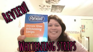 Rexall Whitening Strips Review [upl. by Noxid801]