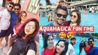 Aquamagica water park l surat l full information l rates l rides l best family outing l summer time❤ [upl. by Anthia]