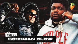 How To Make a Bossman Dlow Type Beat in 10 Minutes [upl. by Kronick]