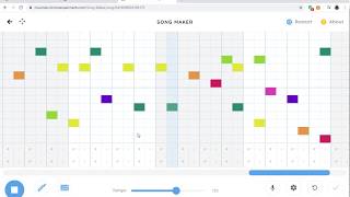 Chrome Music Lab Song Maker [upl. by Hanahsuar]